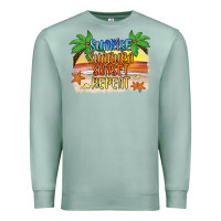 Seafoam sunrise sunburn sunset repeat2 Premium Sweatshirt - JahusDesignShop