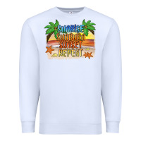 White sunrise sunburn sunset repeat2 Premium Sweatshirt - JahusDesignShop