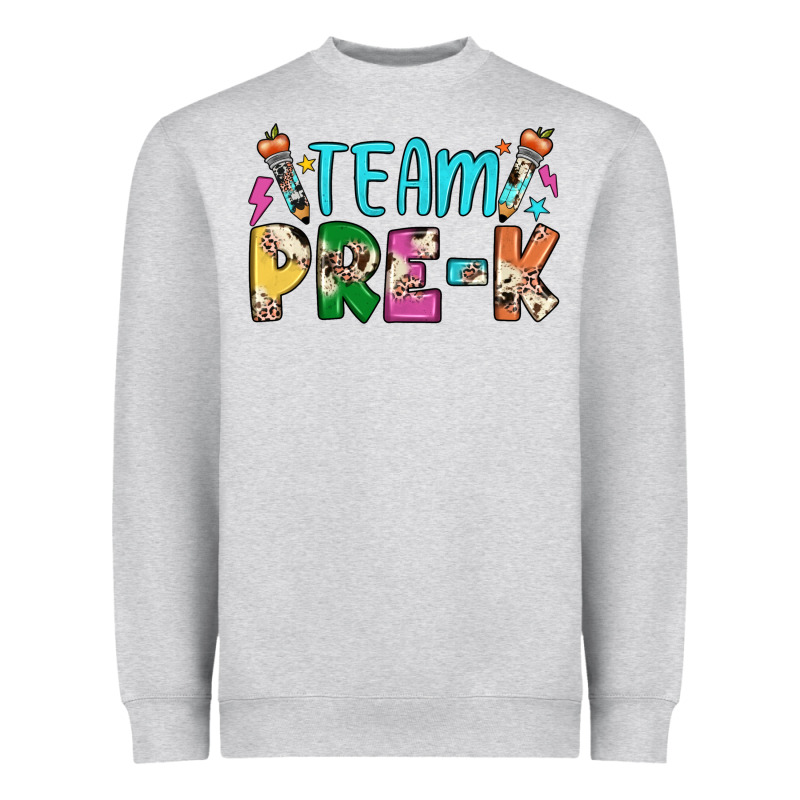Team Pre K Heavyweight Sweatshirt by JahusDesignShop | Teevron