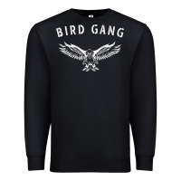Black bird gang eagle   philadelphia football fans Premium Sweatshirt - artisFamous