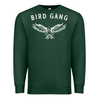 Sports Green bird gang eagle   philadelphia football fans Premium Sweatshirt - artisFamous