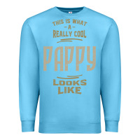 Ocean Blue Really Cool Pappy Premium Sweatshirt - artisFamous