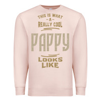Pale Pink Really Cool Pappy Premium Sweatshirt - artisFamous