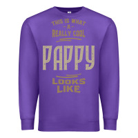 Purple Really Cool Pappy Premium Sweatshirt - artisFamous