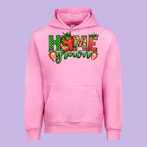 Howe Grown Strawberries Urban Hoodie Designed By Jasminsmagicworld