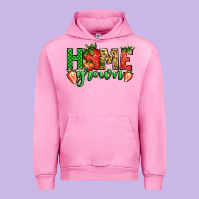 Howe Grown Strawberries Urban Hoodie Designed By Jasminsmagicworld