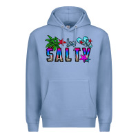 Colony Blue be salty Premium Hoodie - CowhideDigitalArt
