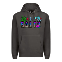 Smoke be salty Premium Hoodie - CowhideDigitalArt