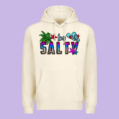 Be Salty Premium Hoodie Designed By Cowhidedigitalart