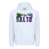 White be salty Premium Hoodie - CowhideDigitalArt