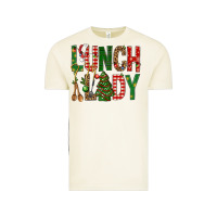 Vintage Arctic Lunch Lady Christmas Vintage Tee - BundleAndBundleShop