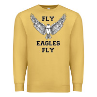 Antique Gold fly eagles fly philadelphia Premium Sweatshirt - artisFamous
