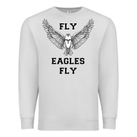 Dove Grey fly eagles fly philadelphia Premium Sweatshirt - artisFamous