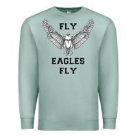 Seafoam fly eagles fly philadelphia Premium Sweatshirt - artisFamous