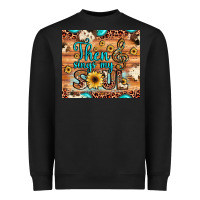 Black then sings my soul treble clef Heavyweight Sweatshirt - JahusDesignShop