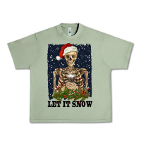 Oil Green let it snow Urban Heavy Tee - RanaPortraitStore