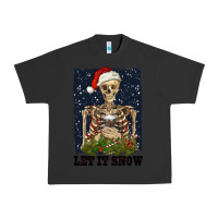 Pigment Black let it snow Urban Heavy Tee - RanaPortraitStore