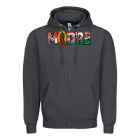 Smoke mexican flag our lady of guadalupe madre Zipper Hoodie - JahusDesignShop