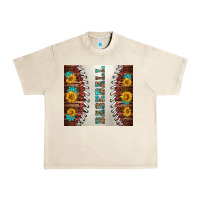 Sandshell baseball with sunflower and gemstone tumbler Urban Heavy Tee - BundleAndBundleShop