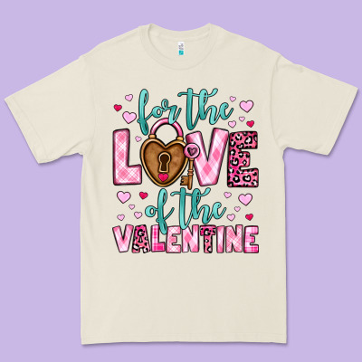 For The Love Of The Valentine Premium Tee Designed By Oliviacreatesart