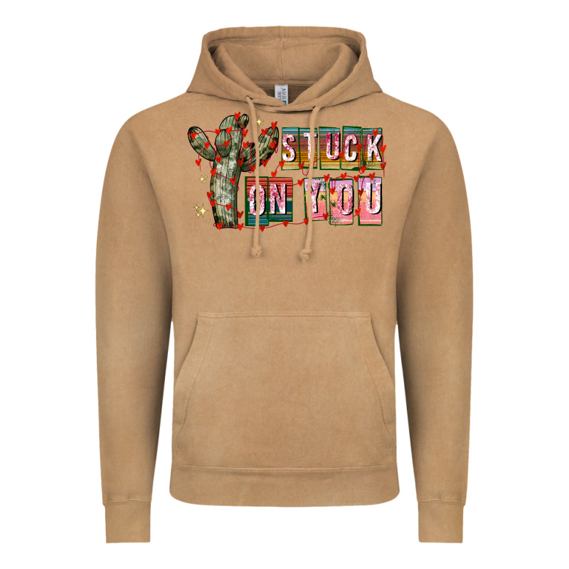 Stuck On You Vintage Hoodie by CowhideDigitalArt | Teevron