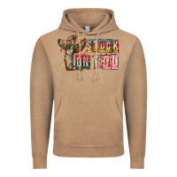 Vintage Coffee Stuck on You Vintage Hoodie - CowhideDigitalArt