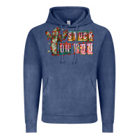 Vintage Denim Stuck on You Vintage Hoodie - CowhideDigitalArt