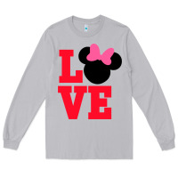 Moon Dust Minnie Mouse Long Sleeve Tee - CowhideDigitalArt