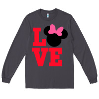 Smoke Minnie Mouse Long Sleeve Tee - CowhideDigitalArt