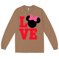 Toasted Coconut Minnie Mouse Long Sleeve Tee - CowhideDigitalArt