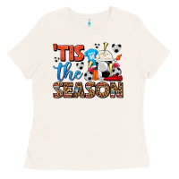 Bone tis the season  soccer  frappe coffee Ladies Tee - FaDigitalArtStudio