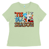 Matcha tis the season  soccer  frappe coffee Ladies Tee - FaDigitalArtStudio