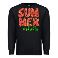 Black summer vibes Premium Sweatshirt - JahusDesignShop