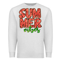 Oatmeal Heather summer vibes Premium Sweatshirt - JahusDesignShop