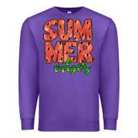 Purple summer vibes Premium Sweatshirt - JahusDesignShop