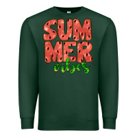 Sports Green summer vibes Premium Sweatshirt - JahusDesignShop