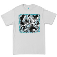 Dove Grey cowhide glitter leather background Premium Tee - RanaPortraitStore