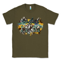 Army Green Rodeo mom mother's day Classic Tee - HowdyJamesFarm