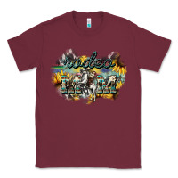 Burgundy Rodeo mom mother's day Classic Tee - HowdyJamesFarm