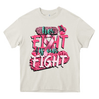Cream her fight is our fight Heavy Core Tee - CowGirlArtShop