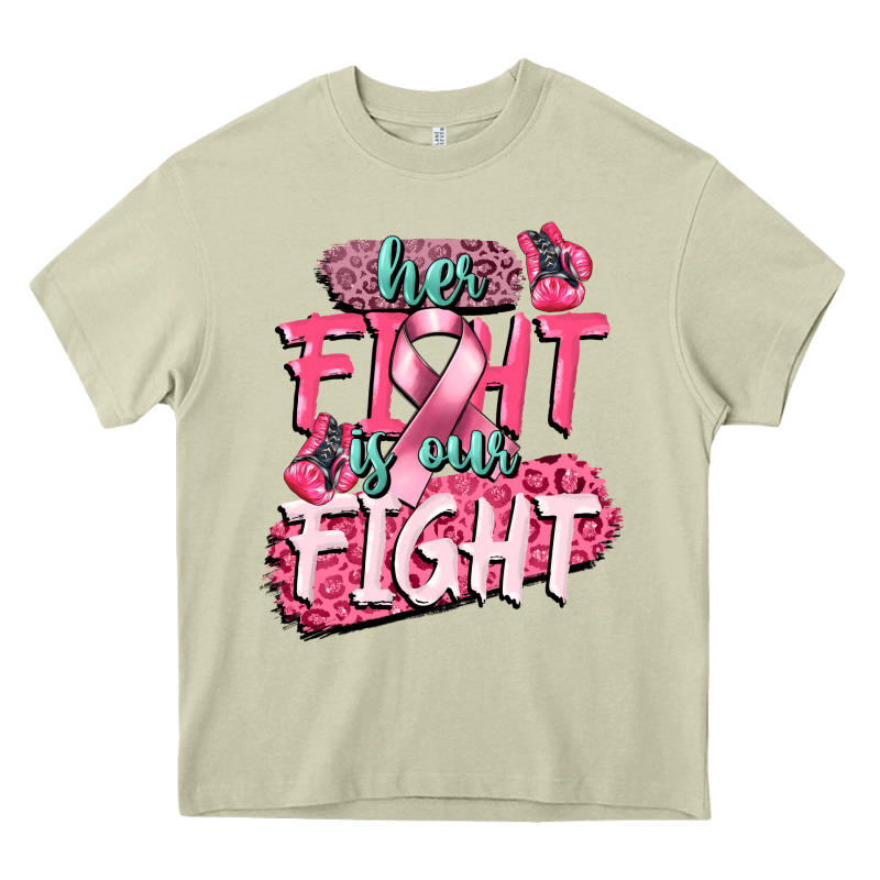 Her Fight Is Our Fight Heavy Core Tee by CowGirlArtShop | Teevron