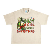 Sandshell just a girl who loves christmas Urban Heavy Tee - BundleAndBundleShop