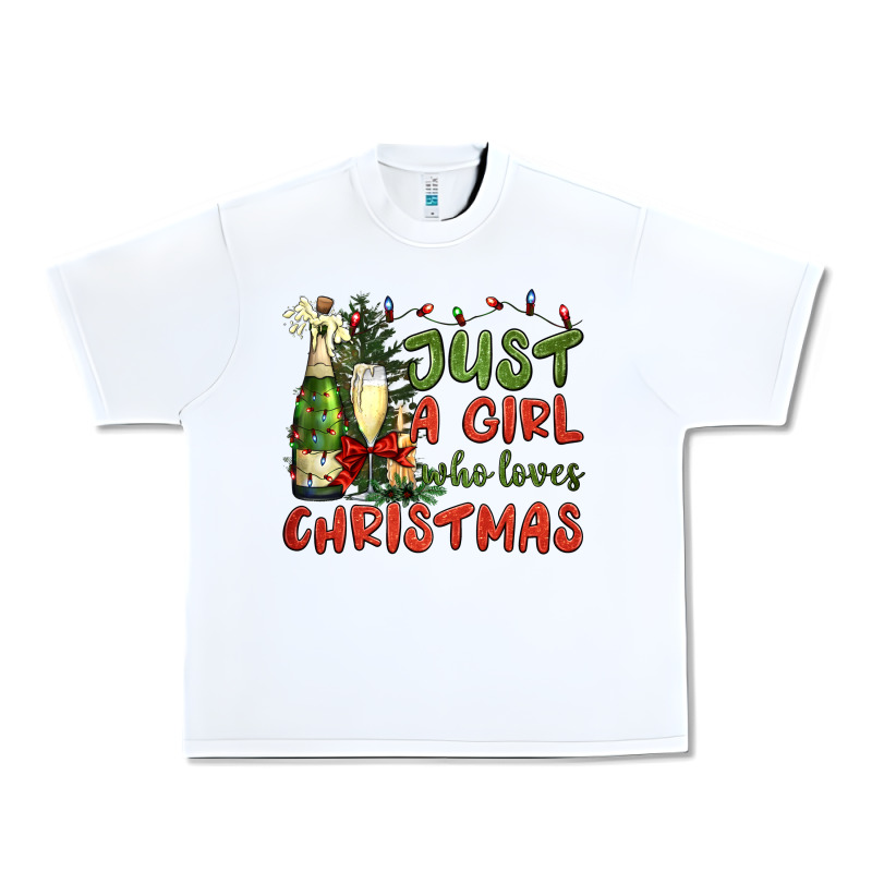 Just A Girl Who Loves Christmas Urban Heavy Tee by BundleAndBundleShop | Teevron