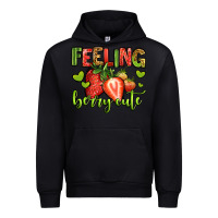 Black feeling berry cute strawberry Urban Hoodie - Jasminsmagicworld