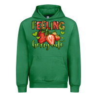 Emerald feeling berry cute strawberry Urban Hoodie - Jasminsmagicworld
