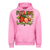 Fuchsia Pink feeling berry cute strawberry Urban Hoodie - Jasminsmagicworld
