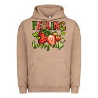 Pigment Burro feeling berry cute strawberry Urban Hoodie - Jasminsmagicworld