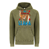 Vintage Olive All American Lama Vintage Hoodie - LillyAllenDesigns