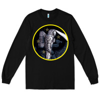 Black Space Travel Long Sleeve Tee - Bettercallsaul