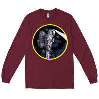 Burgundy Space Travel Long Sleeve Tee - Bettercallsaul